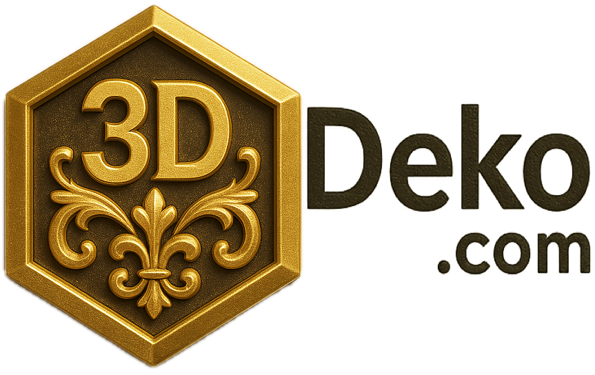 3D Deko & Design mit Wow-Effekt-Logo