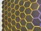 Preview: 3D Wandpaneele Mosaik | Farben: Seiden Gold & Lila + Gold + Schwarz