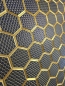 Preview: 3D Wandpaneele Mosaik | Farben: Seiden Gold & Lila + Gold + Schwarz