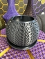 Preview: 3D Pflanzenkübel Moderner Designer-Pflanzentopf, Farbe: Titan Grau