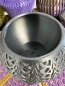 Preview: 3D Pflanzenkübel Moderner Designer-Pflanzentopf, Farbe: Titan Grau