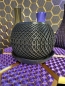 Preview: 3D Pflanzenkübel Moderner Designer-Pflanzentopf, Farbe: Gold-Schwarz