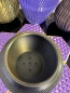 Preview: 3D Pflanzenkübel Moderner Designer-Pflanzentopf, Farbe: Gold-Schwarz
