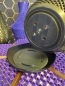 Preview: 3D Pflanzenkübel Moderner Designer-Pflanzentopf, Farbe: Gold-Schwarz