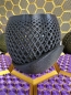 Preview: 3D Blumentopf Moderner Designer-Pflanzentopf, Farbe: Gold-Schwarz