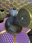 Preview: 3D Blumentopf Moderner Designer-Pflanzentopf, Farbe: Gold-Schwarz
