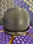 Preview: 3D Blumentopf Moderner Designer-Pflanzentopf, Farbe: Seide Gold-Lila-Schwarz