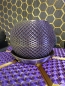 Preview: 3D Blumentopf Moderner Designer-Pflanzentopf, Farbe: Seide Gold-Lila-Schwarz