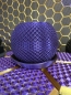 Preview: 3D Blumentopf Moderner Designer-Pflanzentopf, Farbe: Seide Gold-Lila-Schwarz