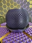 Preview: 3D Blumentopf Moderner Designer-Pflanzentopf, Farbe: Seide Gold-Schwarz
