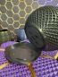 Preview: 3D Blumentopf Moderner Designer-Pflanzentopf, Farbe: Seide Gold-Schwarz