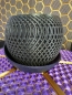 Preview: 3D Blumentopf Moderner Designer-Pflanztopf, Blumenkübel, Farbe: Gold-Lila-Schwarz