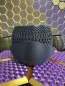 Preview: 3D Blumentopf Moderner Designer-Pflanztopf, Blumenkübel, Farbe: Gold-Schwarz