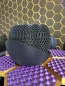 Preview: 3D Blumentopf Moderner Designer-Pflanztopf, Blumenkübel, Farbe: Gold-Schwarz