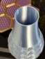 Preview: Elegante 3D-Druck Vase, Farbe: Seide Blau