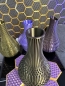 Preview: Vase, 3D Deko & Design, Farbe: Gold-Lila-Schwarz