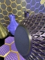 Preview: Vase, 3D Deko & Design, Farbe: Gold-Lila-Schwarz