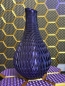 Preview: Vase 3D Deko & Design, Farbe: Gold-Lila-Schwarz