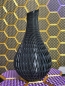 Preview: Vase 3D Deko & Design, Farbe: Gold-Lila-Schwarz
