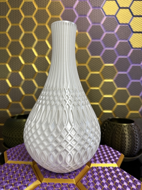 Vase, 3D Deko & Design, Farbe: Weiß