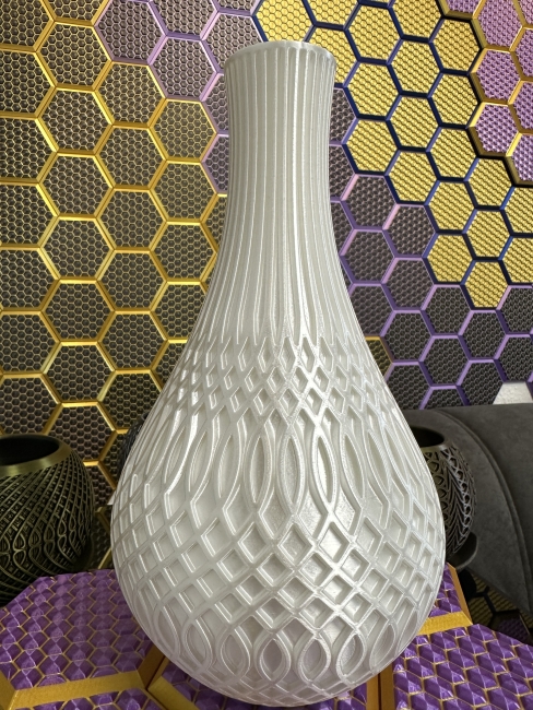 Vase, 3D Deko & Design, Farbe: Weiß
