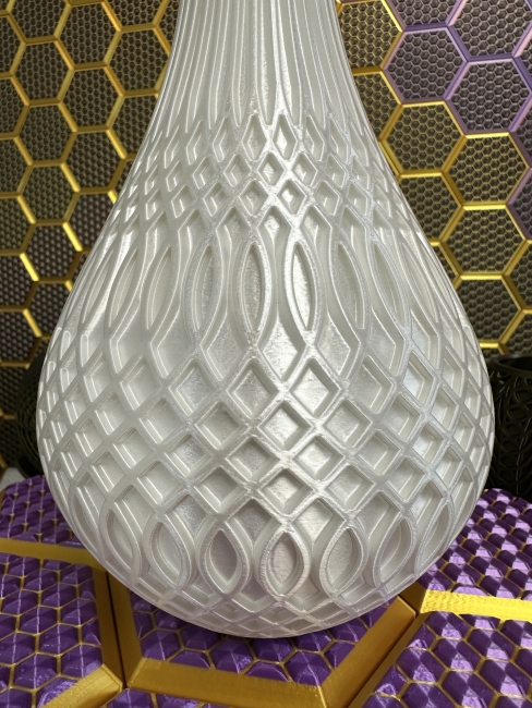 Vase, 3D Deko & Design, Farbe: Weiß